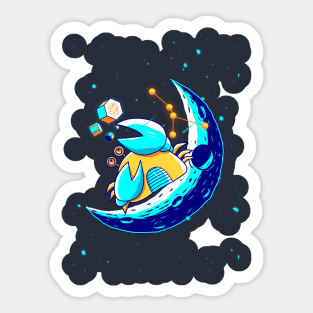 Zodiac Cancer Sticker